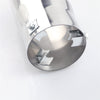 Back view of Exhaust Mufflers 70mm Stainless Steel Silver Straight cut Tip A123