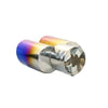 Back view of Exhaust Tip 63mm Stainless Steel colorful Angle-cut Tip B2008