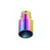 Exhaust Tips 63mm Stainless Steel colorful Straight cut C151