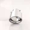 Front view of Exhaust Muffler 63mm Stainless Steel Silver Turndown Tips A146