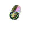 Front view of Exhaust Tip 58mm Stainless Steel Colorful Straight Tip C40