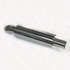 Upper view of Exhaust Muffler 63mm Stainless Steel Silver Turndown Tip HH260