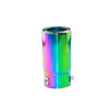 Vertical view of Exhaust Mufflers 70mm Stainless Steel colorful Straight cut Tip C17